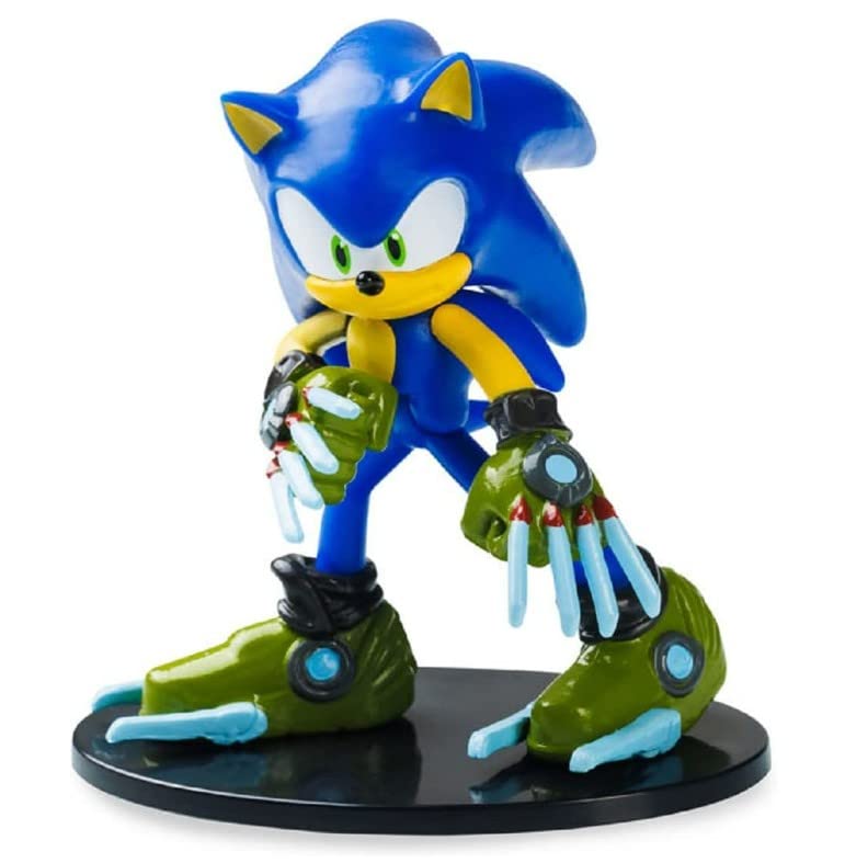 BANDAI Sonic Prime Action Figures 6 Pack Set - 7.5cm Collectible Figures 7