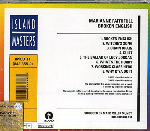 Marianne Faithfull - Broken English [CD]