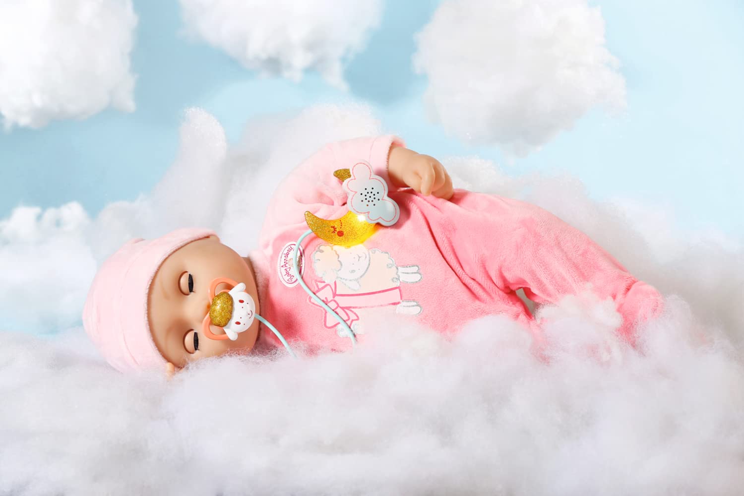 Baby Annabell Sweet Dreams Dummy 43cm - Lullaby & Light-Up Toy for Toddlers 11
