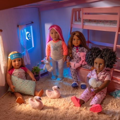 Our Generation Maria Fashion Doll - 46cm Sleepover Playset with Elephant Plush 7