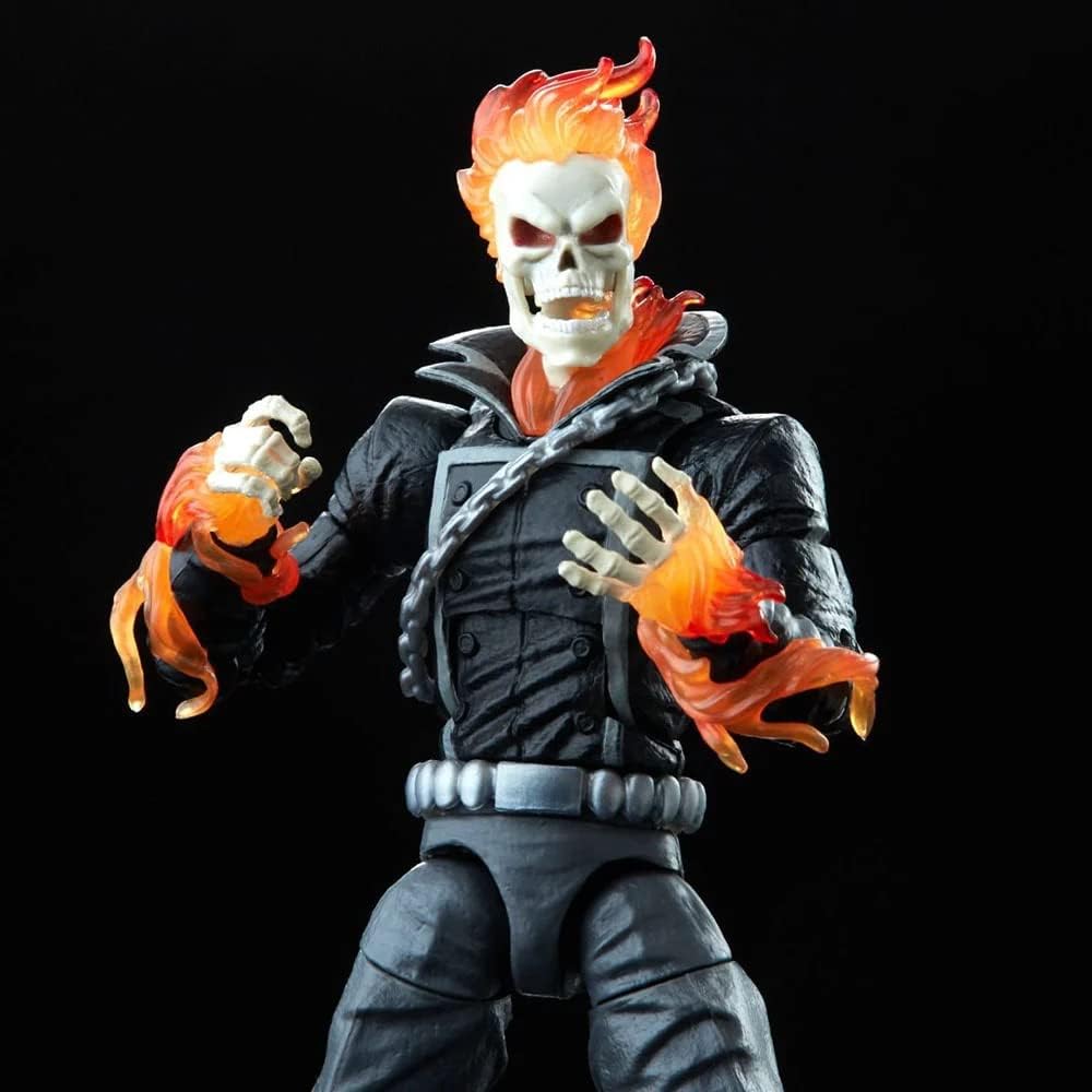 Hasbro Marvel Legends Series 6-inch Ghost Rider Collectible Action Figure with 6 Accessories 5