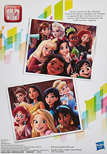 Disney Princess Ralph Breaks The Internet Movie Dolls, Elsa &amp; Anna Dolls mit bequemer Kleidung