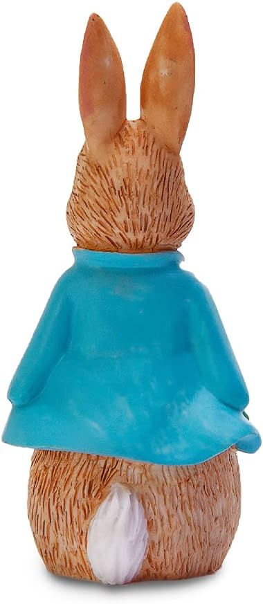Anniversary House Peter Rabbit Resin Keepsake Cake Topper - Hand-Painted Figurine Decoration 4