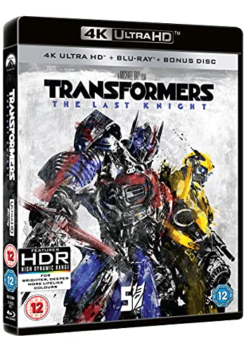 Transformers: The Last Knight (4K + BD + Bonus-Disc BD) [Blu-ray]