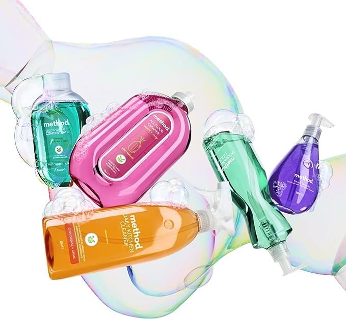 Method Concentrated Laundry Detergent - Fresh Peony Blush Scent | 990 ml | Biodegradable 6