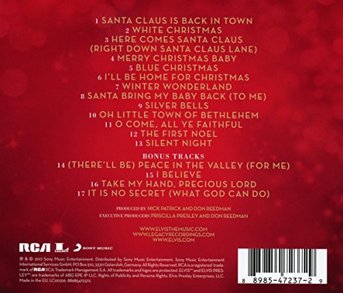 LEGACY - Christmas with Elvis and The Royal Philharmonic Orchestra CD 3