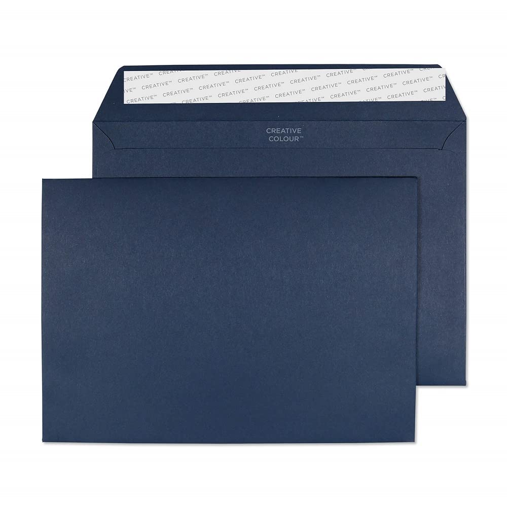 Blake Creative Colour Envelopes - Oxford Blue C5 (162 x 229 mm) | 120GSM | Pack of 25 1