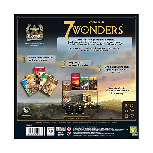 Repos Production 7 Wonders 2nd Edition Board Game 3