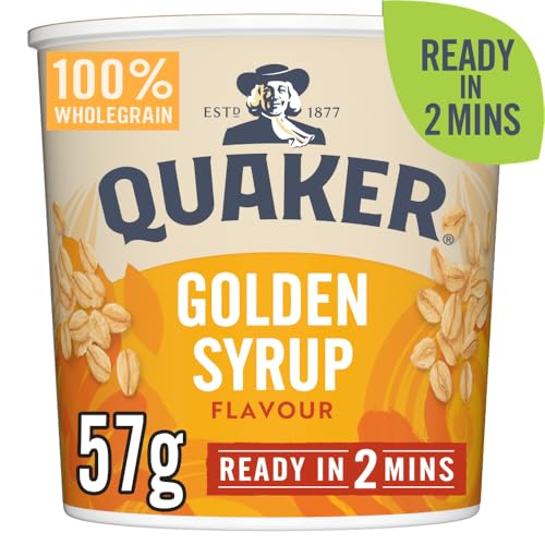 Quaker Oat So Simple Golden Syrup Porridge Pots, 57g (Pack of 8) 10