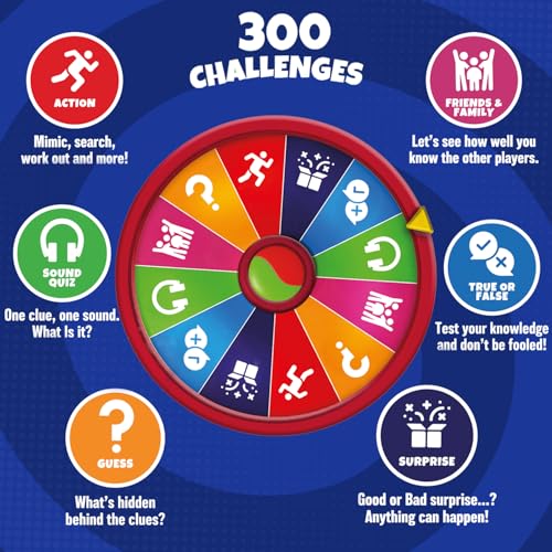 Wheel U Dare? The Ultimate Family Board Game with Electronic Game Master 6