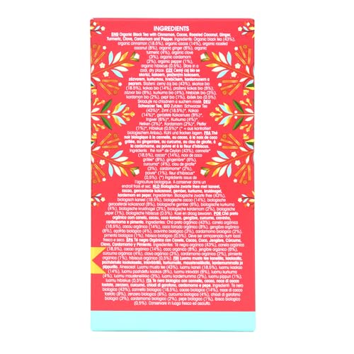 English Tea Shop Organic Fairtrade Christmas in Ceylon - 20 Compostable Tea Bag Sachets