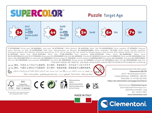 Clementoni Disney Frozen 2 x 30-Piece Puzzle Set - Educational Floor Puzzles for Kids 3 Years+ 7