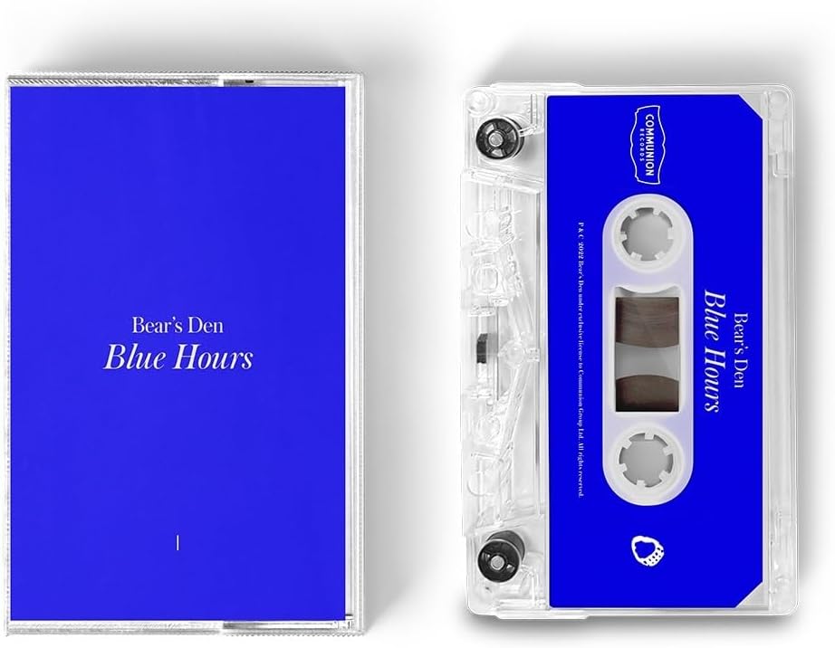 Bear's Den - Blue Hours Cassette Tape | 4th Studio Album | Ivor Novello Nominated Duo | Emotional Indie Folk Music