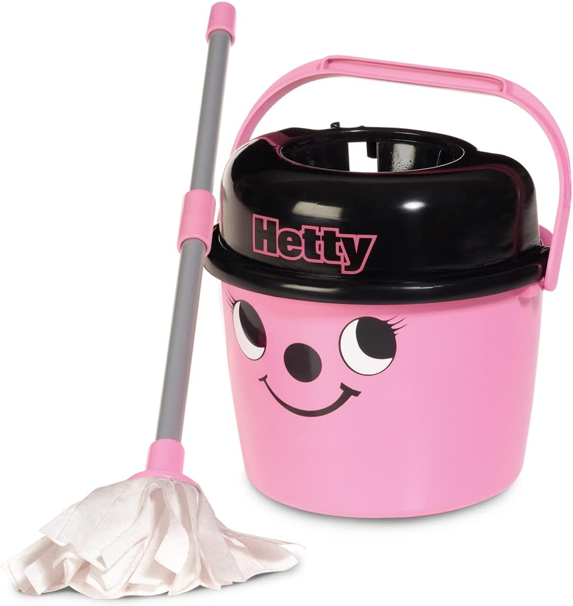 Casdon Hetty Mop & Bucket - Pretend Play Cleaning Set for Kids 3+