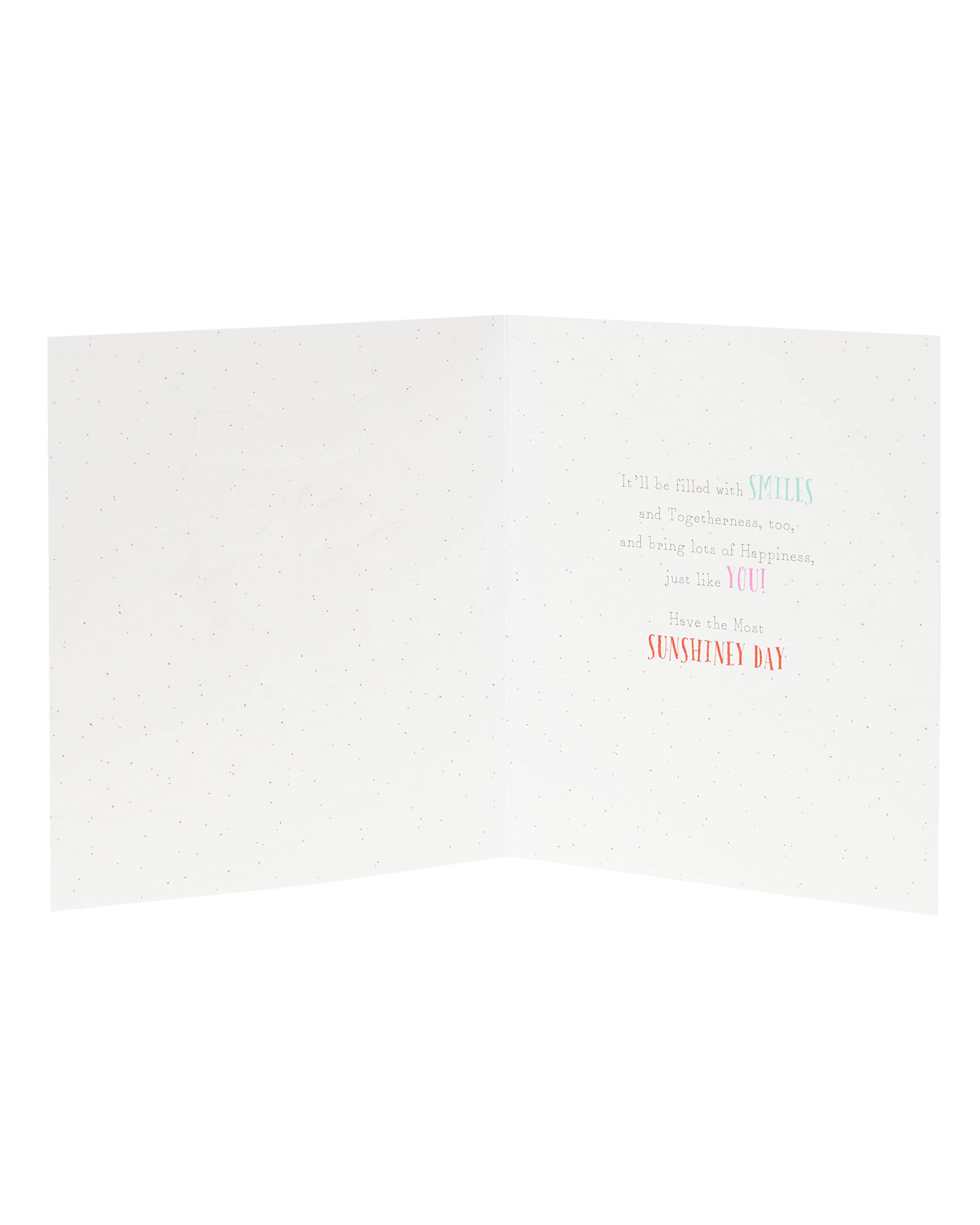 UK Greetings Winnie the Pooh Christening Greeting Card | Embossed & Foil Finish | 165 x 190 mm