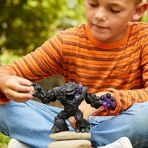 Schleich Eldrador Creatures Shadow Stone Monster - 9" Movable Action Figure with Crystal Set for Ages 7+ 9