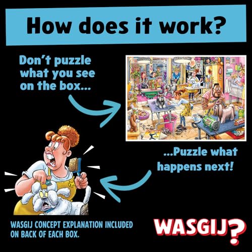 Wasgij Mystery 23: Pooch Parlour - 1000 Piece Jigsaw Puzzle for Adults 11