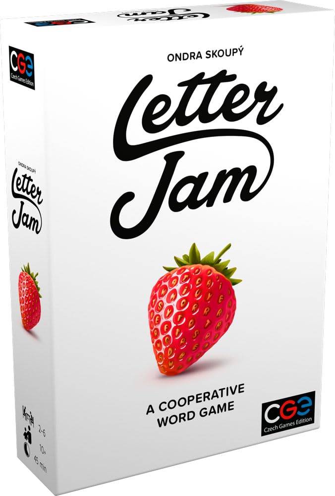 CGE Czech Games Edition Letter Jam Cooperative Word Game | 2-6 Players | Ages 10+