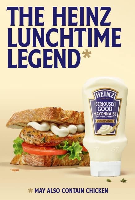 Heinz Seriously Good Mayonnaise 775g - Creamy, Rich & Smooth with Free Range Eggs