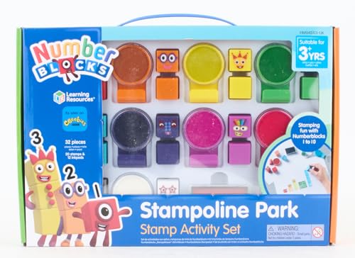 Learning Resources - Numberblocks Stampoline Park Stamp Activity Set 13