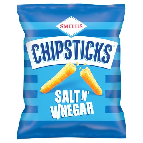 Smiths Chipsticks Salt & Vinegar Flavour Crisps Multipack 6 x 17g 4