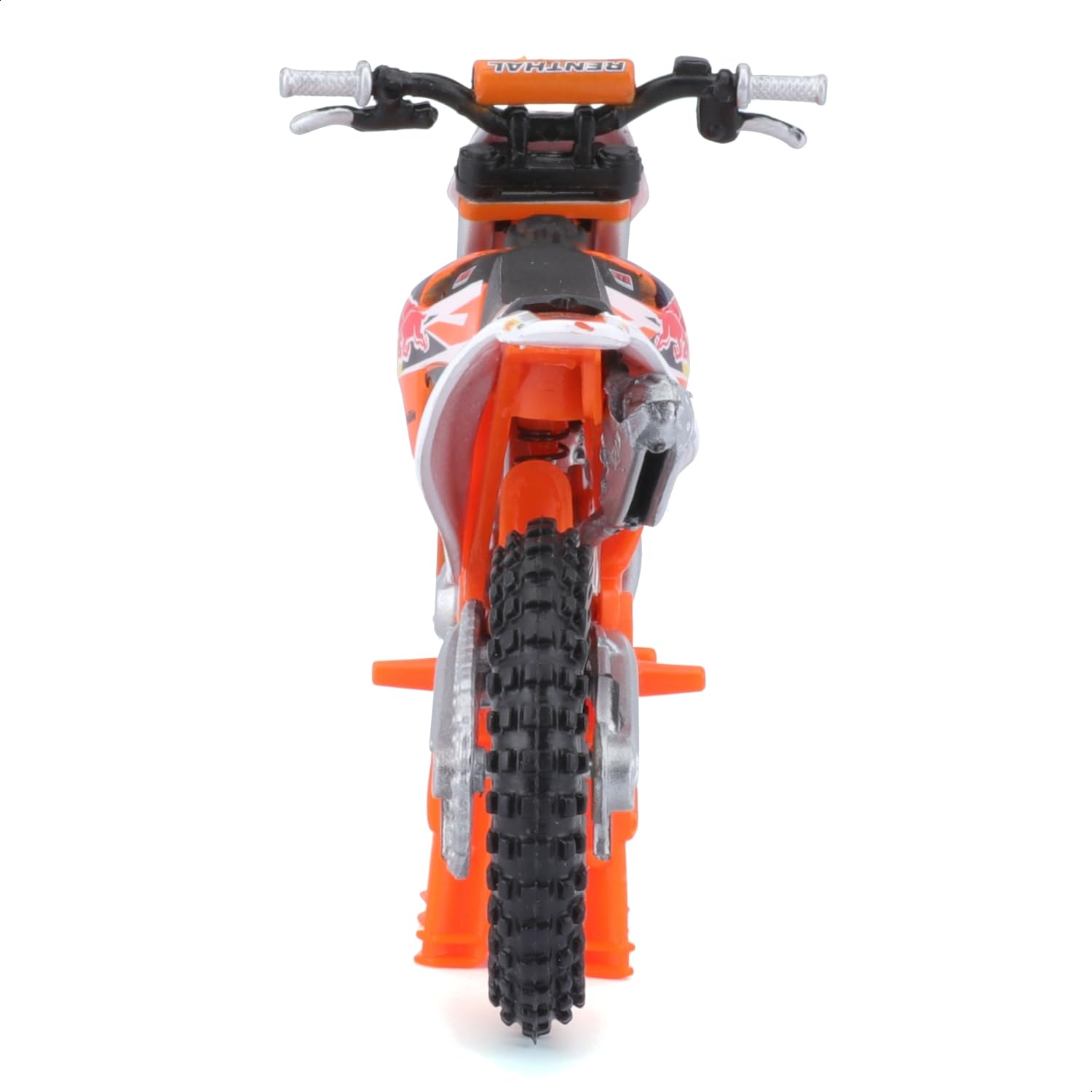 Bburago KTM 450 SX-F Factory Edition 2018 Diecast Motorbike 1:18 Scale Metal Orange 4