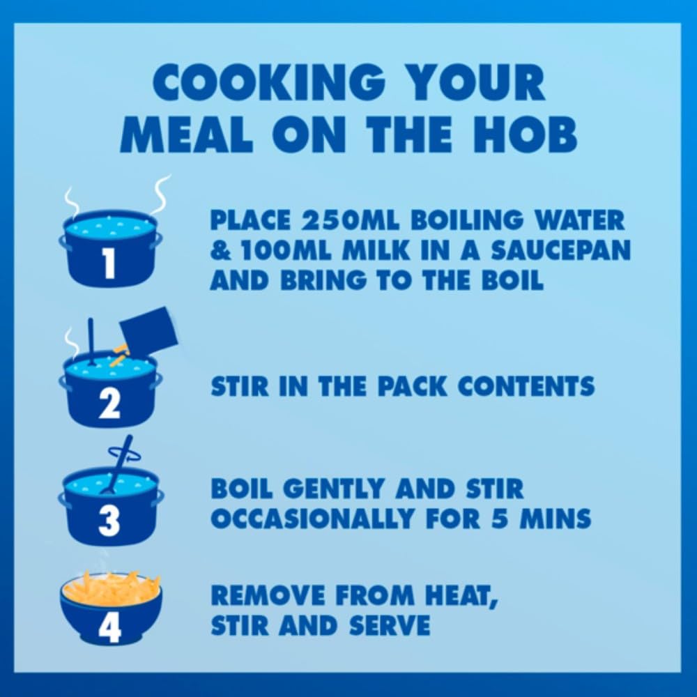 Batchelors - Pasta 'n' Sauce Mac 'n' Cheese Flavour Instant Snack 99g