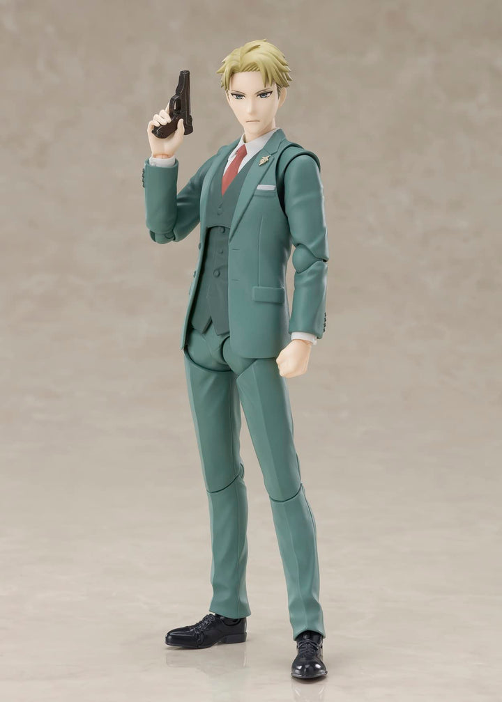 Bandai Tamashii Nations S.H.Figuarts Loid Forger Action Figure - Poseable 6.7" Collectible for Ages 15+