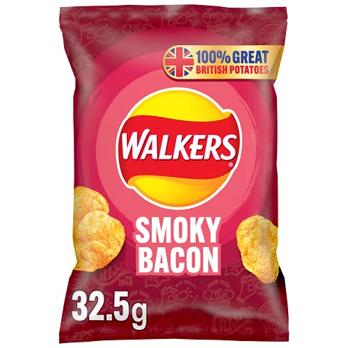 Walkers Smoky Bacon Crisps 32.5g (Case of 32) 6