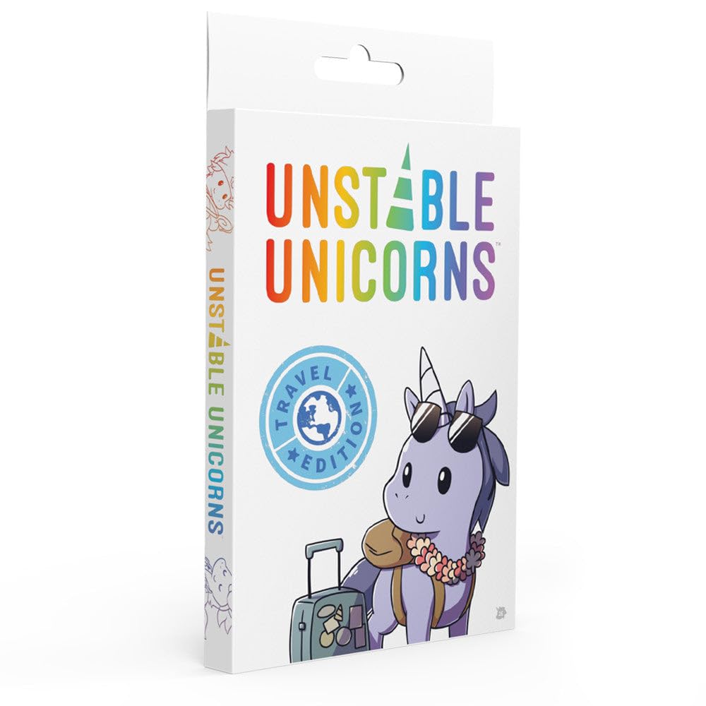 Unstable Games Unstable Unicorns Travel Edition Card Game