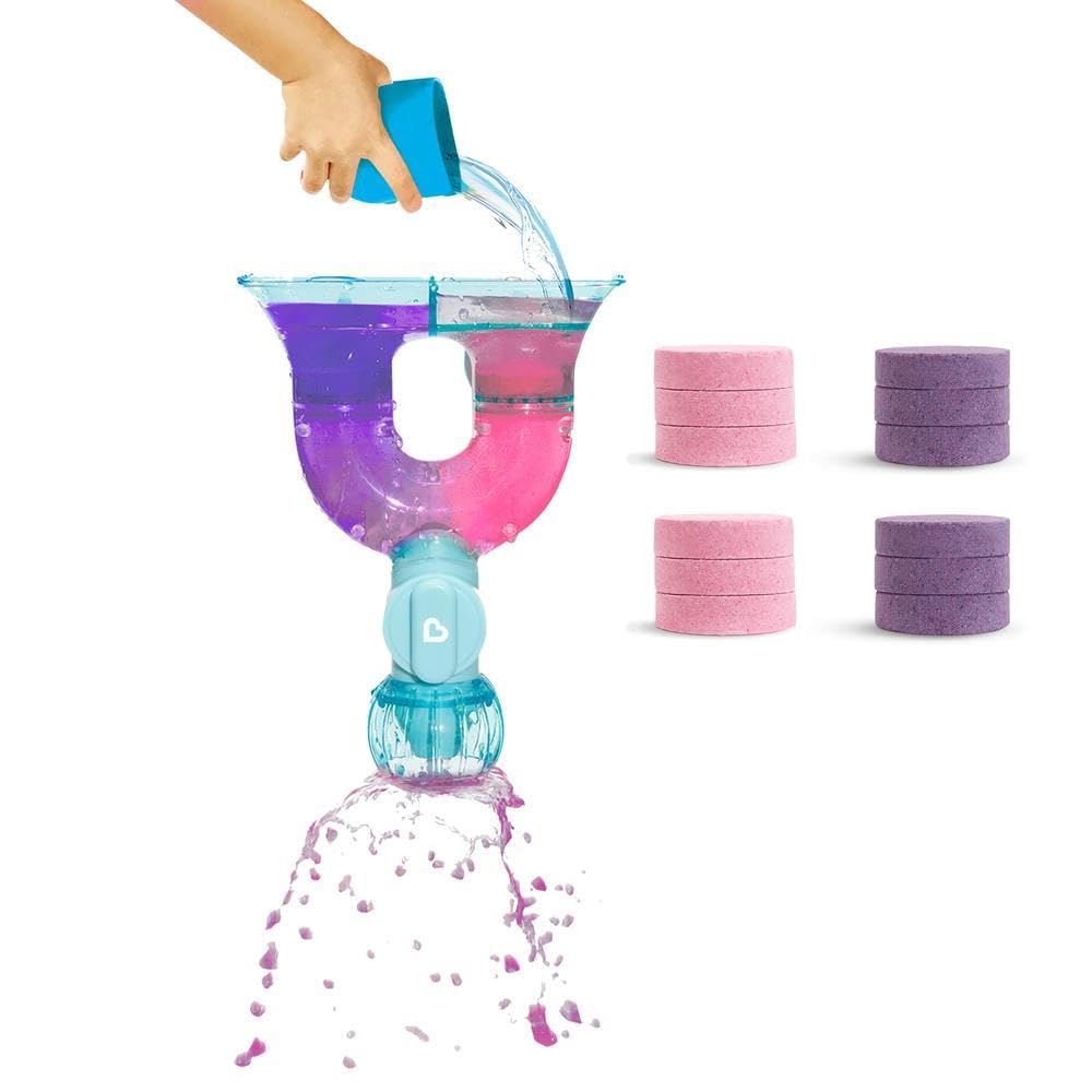Munchkin ColourMix Lab STEM Learning Toddler Bath Toy - Educational Colour Mixing Playset