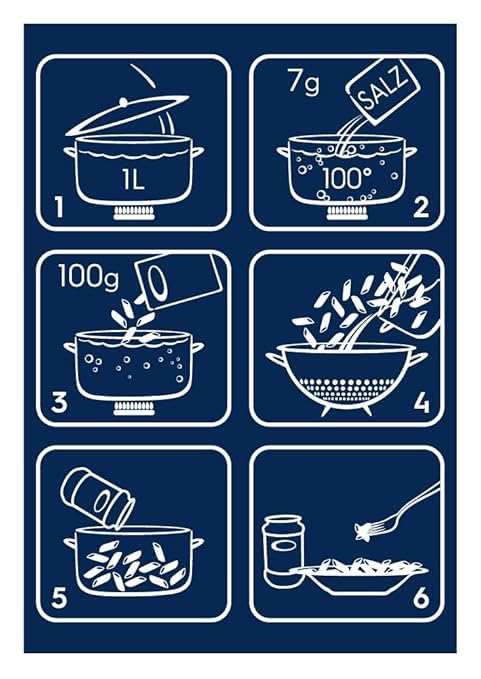 Barilla Fusilli – Authentic Italian Pasta Made with Durum Wheat – 500g 3