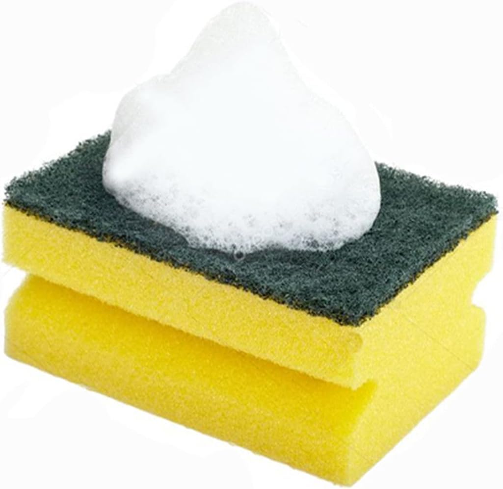 STERLING PRODUCTS Heavy Duty Scrub Sponge - Dual Sided Dish Washing & Cleaning Sponge (16 Pack) 8