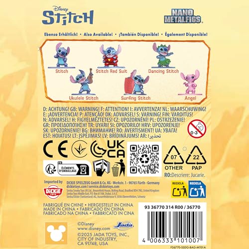 Jada Disney Stitch Nano Metalfigs Blind Bag Collectible Figure 12