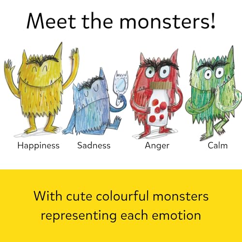 I Learn The Colour Monster - I Discover Emotions Activity Kit for Kids Ages 3+ 7