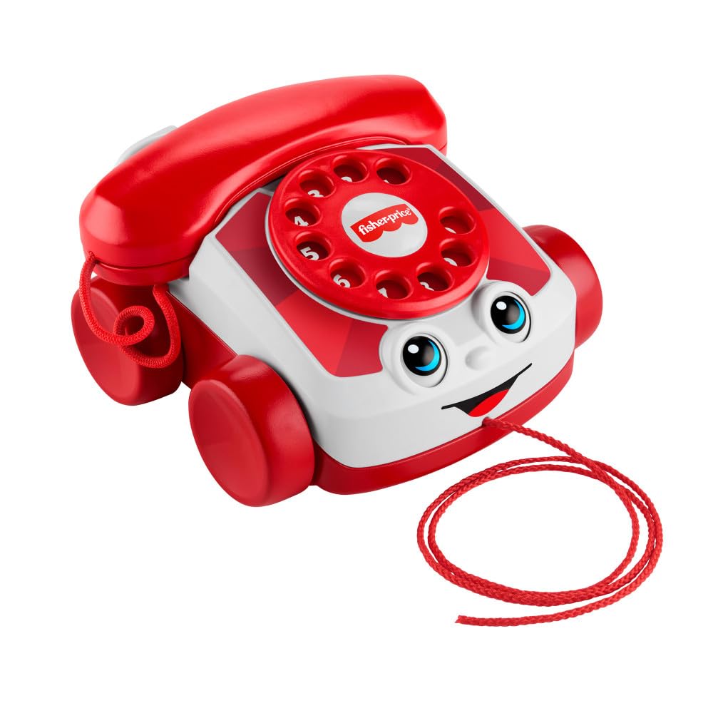 Fisher-Price Chatter Telephone Red - Mattel 80th Anniversary Edition 11