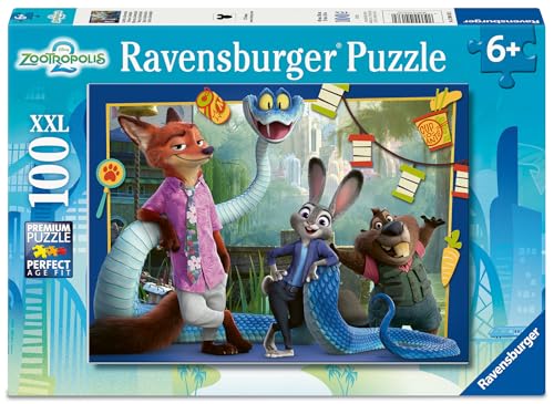 Ravensburger Zootopia 2 XXL 100 Piece Jigsaw Puzzle for Kids 6+