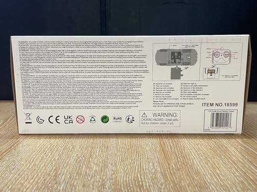 CMJ RC Cars Road Rebel Green Machine - 1:24 Scale High-Speed 2.4GHz Remote Control Racing Car 12