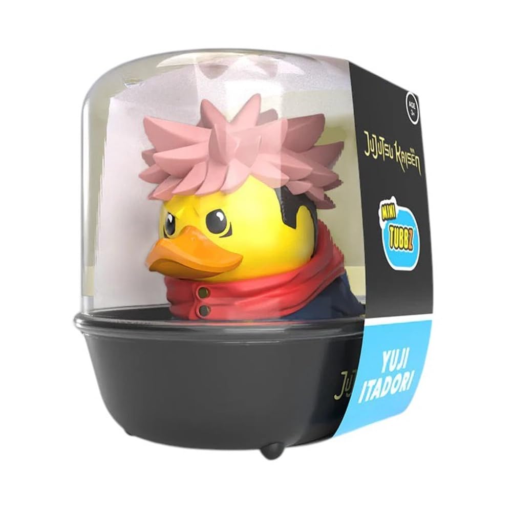 TUBBZ Mini Jujutsu Kaisen - Yuji Itadori Cosplaying Rubber Duck Vinyl Figure