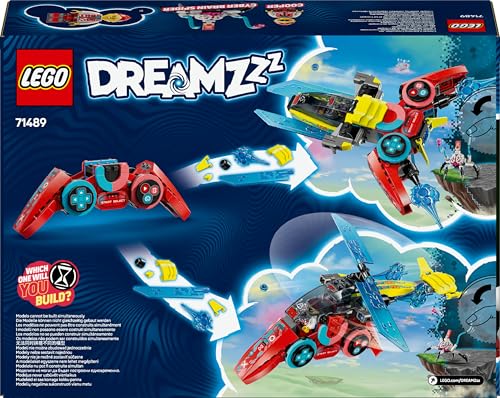 LEGO DREAMZzz 2in1 Cooper’s Gaming Controller Jet to Helicopter Set - 266-Piece Building Toy for Kids 7+ 10