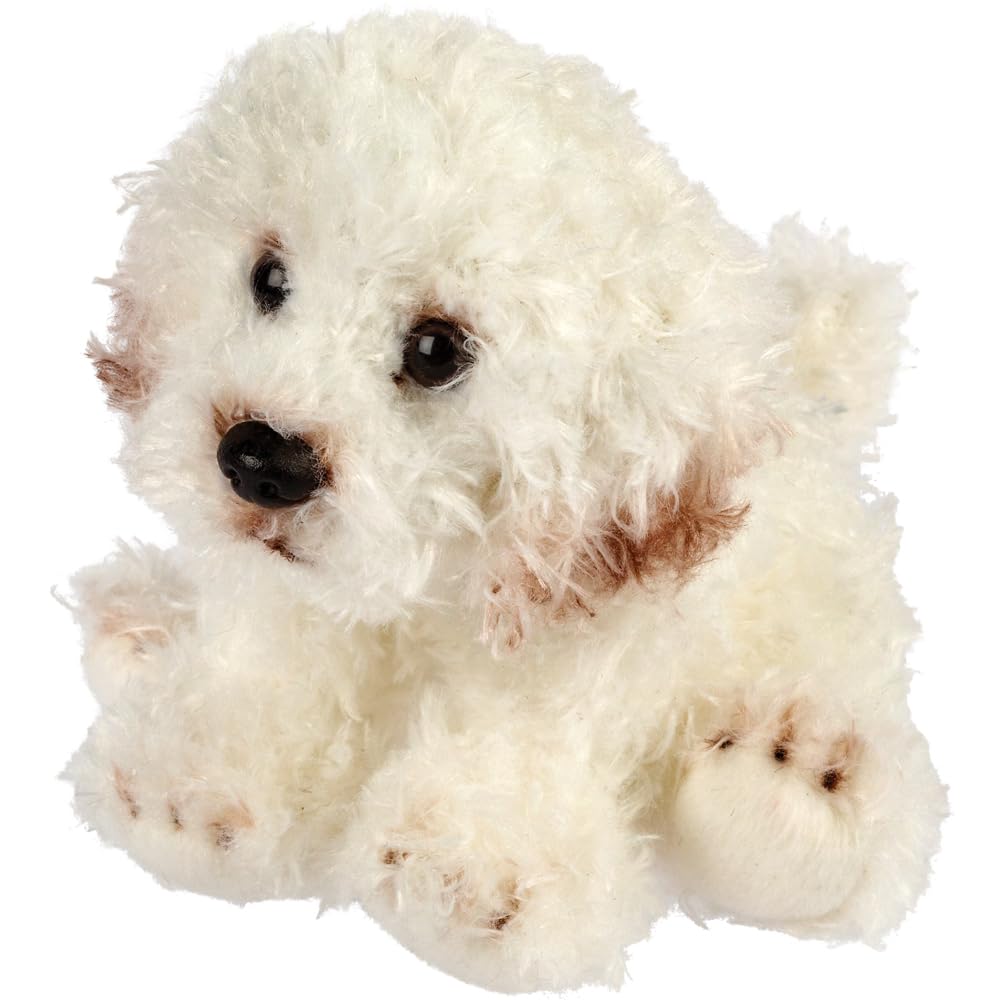 Suki Gifts Classics - Small Bichon Frise Sitting Dog (12175) White