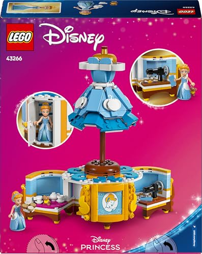 LEGO Disney Princess Cinderella's Dress Building Set - 474-Piece Toy for Ages 9+ 20
