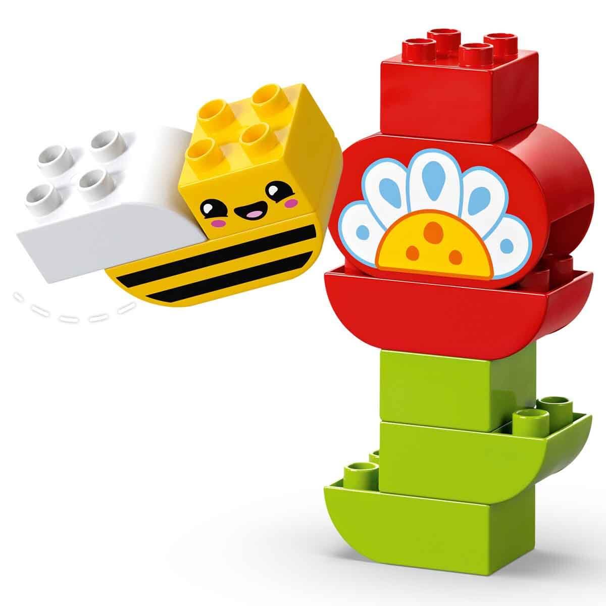 LEGO DUPLO Creative Garden & Flowers Stacking Toy - Educational Building Set for Toddlers 2+ 10