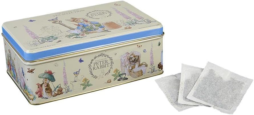 New English Teas - Peter Rabbit Gift Tea Caddy with 100 English Tea Bags 2