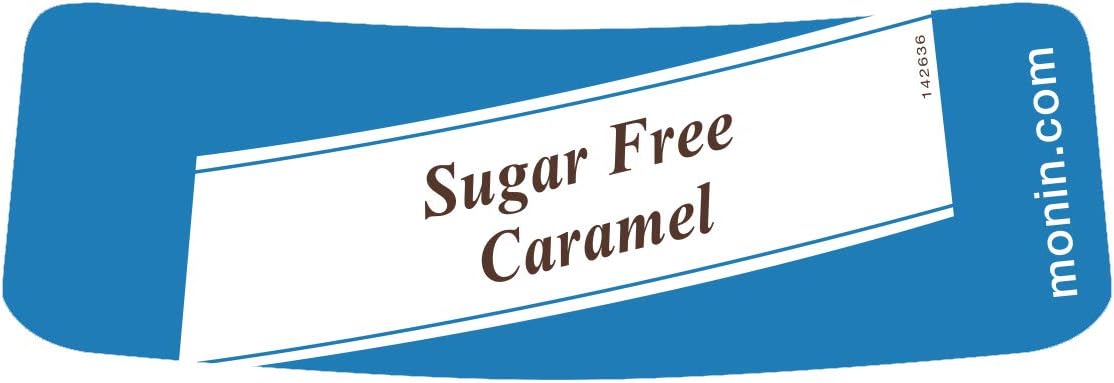 MONIN Premium Sugar Free Caramel Syrup 1L