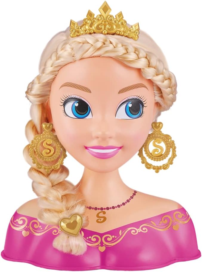 ZURU Sparkle Girlz Princess Hair Styling Head with Accessories