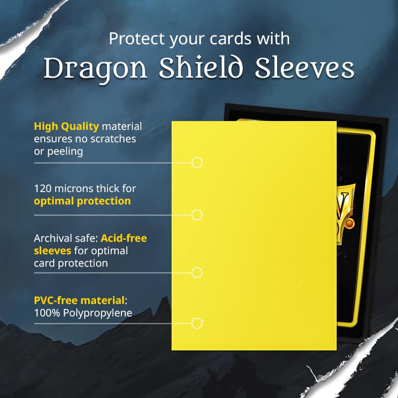 Dragon Shield Matte Copper Standard Card Sleeves 100pk - Board Game & Trading Card Protector 9