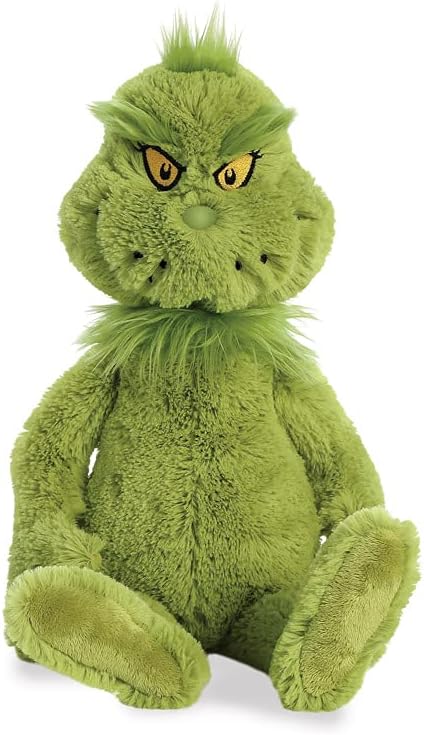 Aurora 15901 Dr. Seuss The Grinch Plush - 18" Soft Toy for All Ages 4