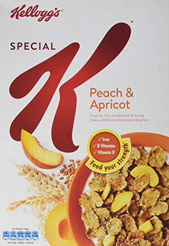 Special K Peach & Apricot Breakfast Cereal Box, 360g 10