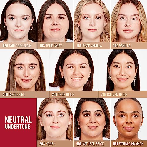 Rimmel - Lasting Finish 35Hr Foundation (Warm Tan 407), Full Coverage, Hydrating, SPF20, Vegan & Cruelty Free 10